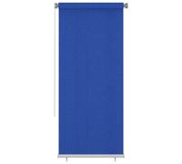 (blue, 100 x 230 cm) vidaXL Outdoor Roller Blind 80x230 cm Beige Window Shade Office Curtain Set