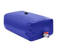 (blue, 1000 l) Collapsible Water Tank PVC Water Storage Collecting Tank Unit 3000 L/6000 L