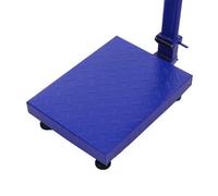 Blue / 100Kg Folding Heavy Duty Digital Postal Parcel Platform Scales Shipping Weighing