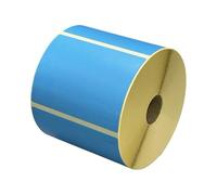 Blue 102mm x 76mm Direct Thermal Labels, 4" x 3" Labels, 1,000 per Roll, Compatible with Munbyn, Zebra, Godex, Toshiba, Citizen, TSC etc Label Printers (102mm x 76mm, 2, Count)