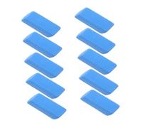 Blue 10pcs Guitar String Fret Polishing Eraser for Oxidation Rust