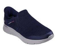 (Blue, 11 (Adults')) Skechers GO WALK Flex Ojai Textile Men's Navy Trainers
