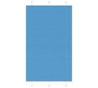 (blue, 115 x 200 cm) vidaXL Pleated Blind Petrol Fabric Polyester
