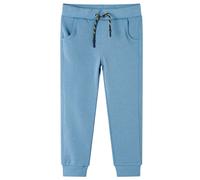 (blue, 116 (5-6y)) Kids' Sweatpants Children's Trousers Tracksuit Jogger Dark Khaki Melange 116