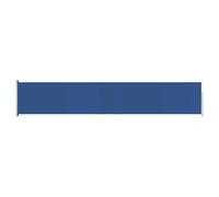 (blue, 117 x 600 cm) vidaXL Retractable Side Awning Garden Privacy Screen Balcony Outdoor Screen