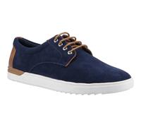 (Blue, 12 (Adults')) Hush Puppies Joey Suede Men's Navy Lace-Up Shoes