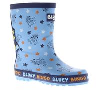 (Blue, 12 (Children's)) Bluey Boys Wellies Bluey And Bingo Well Rubber Character Blue UK Size