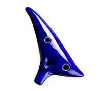 Blue 12-hole Ceramic Ocarina Musical Instrument Alto C Key Beginner Student Ocarina ocarina instrument