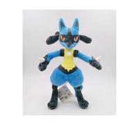 (Blue-12 inch) Pokemon Plush Lucario Doll Soft Stuffed Toy Gift