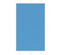 (blue, 120 x 200 cm) vidaXL Pleated Blind Petrol Fabric Polyester