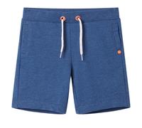 (blue, 128 (7-8y)) Kids' Shorts with Drawstring Elasticated Waistband Shorts Children's Pants