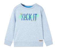 (blue, 128 (7-8y)) Kids' Sweatshirt Toddler Children's Long Sleeves Pullover Kids' Top Clothes