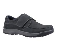 Hush Puppies Casper Comfort Strap Memory Foam Men's Shoes Men's Trainers, Size 14 In Navy Nubuck