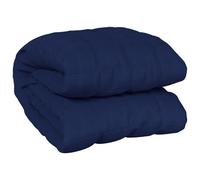 (blue, 152 x 203 cm/11 kg) vidaXL Weighted Blanket Bedding Anxiety Blanket Bedroom Quilt Blanket Fabric