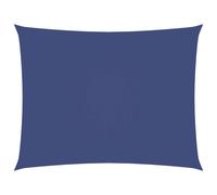 (blue, 2.5 x 3.5 m) vidaXL Sunshade Sail Oxford Fabric Rectangular Patio Shade Sunscreen Canopy