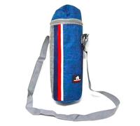 Blue, 2 Layers Extra Thick. 1.5L Bottles Portable Flexible Cooler for Beach Camping Thermal Bag Camping Cooler Navy Small Port Camouflage Military Navy