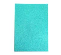 [Blue,2 Sheets] Pack of 10 350gsm Ultra Heavy Duty A4 Glitter Cards - Low Shed Crafts