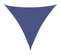 Sun Shade Sail Blue Triangle 2x2x2m Polyester Oxford PU Coating UVproof D-rings