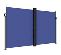 (blue, 200 x 1000 cm) vidaXL Retractable Side Awning Outdoor Privacy Screen Balcony Sunshade Shelter