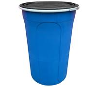 (Blue) 210L Shipping Drum, Plastic Barrel - Export & Import