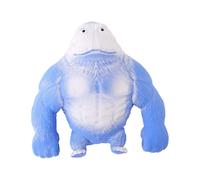 (Blue, 23*22) Gorillas Stretchy Spongy Squishy Monkey Gorilla Stress Relief Toy Vent Doll New