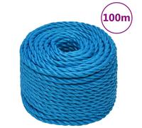 (blue, 24 mm/ 100 m) vidaXL Twisted Rope Garden Workshop Line Work Rope Boat Rope Polypropylene