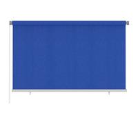 (blue, 240 x 140 cm) vidaXL Outdoor Roller Blind 80x230 cm Beige Window Shade Office Curtain Set
