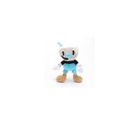 (Blue) 2pcs/set 10 Inch Cuphead Game Cuphead & Mugman Mecup And Brocup Plush Toy