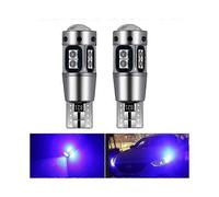 (blue) 2Pcs W5W T10 LED Canbus Error Free 12V 6000K 3030 9SMD Auto 5W5 LED Bulb Clearance Wedge Side Turn Signal Light Super Bright White