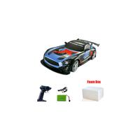 (blue-3) 2.4G High Speed Remote Control Racing Vehicle Drift Car with Dazzling Lights RC Sport Cars Supercar