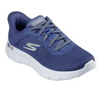 (Blue, 3 (Adults')) Skechers Go Walk Flex Textile Women's Blue/Green Trainers