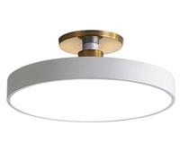 Blue 3-Color Dimmable LED Ceiling Light 11.8"/15.7"/19.7" Ultra-Thin Flush Mount Acrylic Light for Living Room Bedroom(White,30cm)