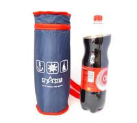 Blue 3 Layers Extra Thick 2LTR 2 Litre Bottles 34cm x 12cm XXL Portable Flexible Cooler for Beach Camping Cooler Cooler Camouflage Military