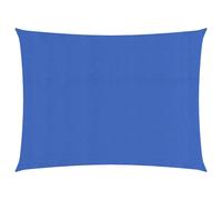 (blue, 3 x 4 m) vidaXL Sunshade Sail Canopy Screen Balcony Awning Canopy HDPE Rectangular