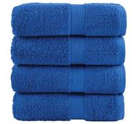 (blue, 30 x 30 cm/ 4 pcs) vidaXL Premium Sauna Towels Guest Bath Towel 10 pcs Gold 600gsm 100% Cotton