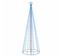 (blue, 300 x 100 cm) vidaXL Christmas Cone Tree Blue 108 LEDs 70x180 cm Christmas Light Display