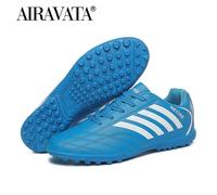 (blue, 38) Size 31-44 Men Football Shoes Training TF Boots Boy's Football Shoes Sports Shoes Artificial Field Five-a-Team Football Shoes