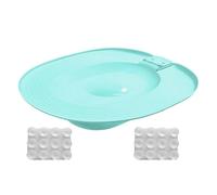 Blue 39x36.5 Cm Cat Training Kit System For Toilet PP Cat Toilet Trainer Kit Strong Bearing Capacity Reusable Cat Toilet Training Kit Reusable Urinal Seat Potty Teach Cat To Use Toilet