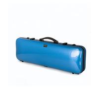 Blue 4/4 Size Violin Case Carbon Fiber Rectangle Violin Box Fashion Violin Parts Violin Accessories Violin Case Full Size
