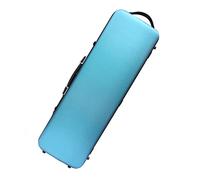 Blue 4/4 Size Violin Case Carbon Fiber Violin Box Oblong Case With Music Sheet Bag Violin Case Full Size