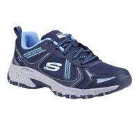 (Blue, 4 (Adults')) Skechers Hillcrest Leather Women's Navy/Blue Trainers