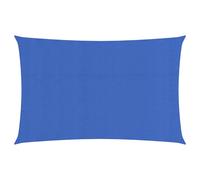 (blue, 4 x 7 m) vidaXL Sunshade Sail Canopy Screen Balcony Awning Canopy HDPE Rectangular