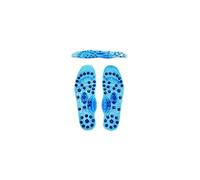 (Blue, 41-45) Acupressure Therapy Insoles Magnet Therapy Massage Insole