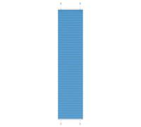 (blue, 45 x 200 cm) vidaXL Pleated Blind Anthracite 40x100 cm Fabric Width 39.4 cm Polyester