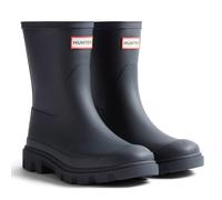 (Blue, 5 (Adults')) Hunter Downpour Short Boot Rubber Women's Hunter Navy Wellington Boots