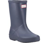 Girl's Hunter Kids First Boot Rubber Navy Wellington Boots - Size: UK 5 / eu 22 / us 6