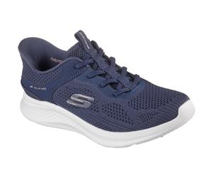 (Blue, 5 (Adults')) Skechers Skech-Lite Pro 2.0 Smooth Current Textile Women's Navy Trainers