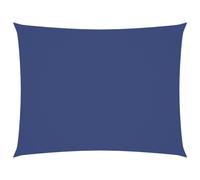 (blue, 5 x 7 m) vidaXL Sunshade Sail Oxford Fabric Rectangular Patio Shade Sunscreen Canopy