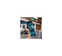 (Blue) 500ML Sport Water Cup Plastic Portable Water Container Couples Student Mug Large Capacity Outdoor Travel Sport Water Bottle