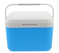 Blue 5l Rubber Thermal Storage Box with Handle for Picnic | Food Preservation, Easy Opening and Closing, Portable Design, Self-driving Tour Use, Sturdy Material
